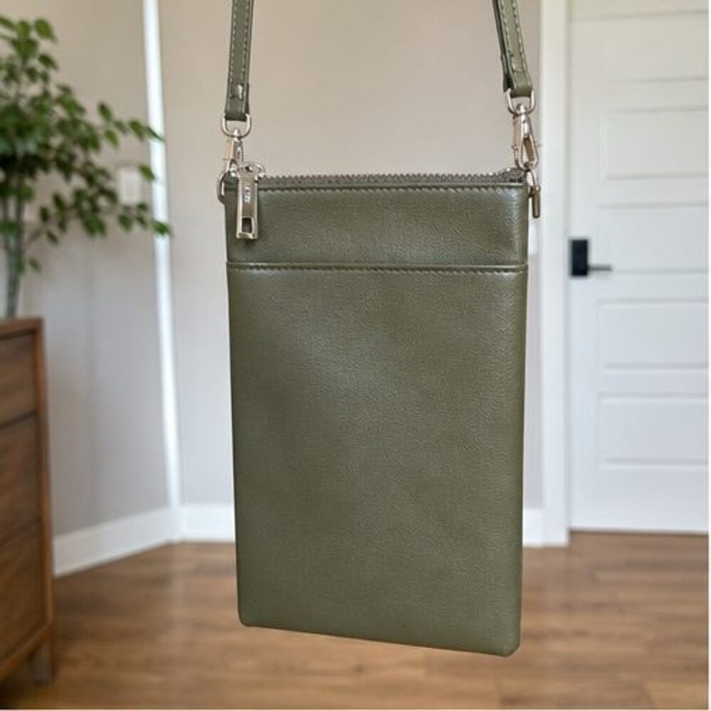 Cream Woven Crossbody Bag